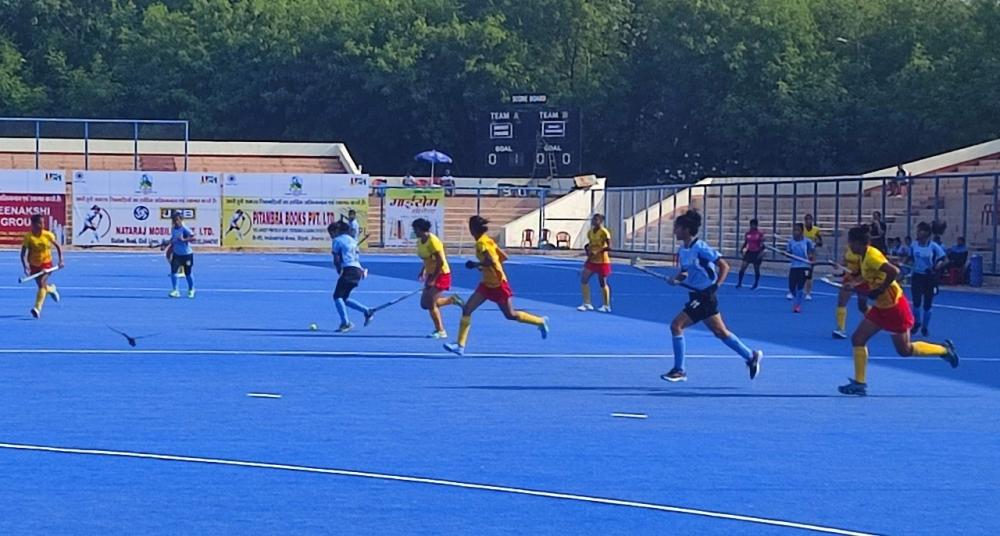 The Weekend Leader - Women's hockey nationals: Easy wins for MP, Odisha, AP, Punjab